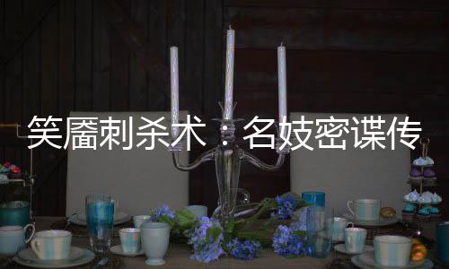 笑靥刺杀术：名妓密谍传奇
